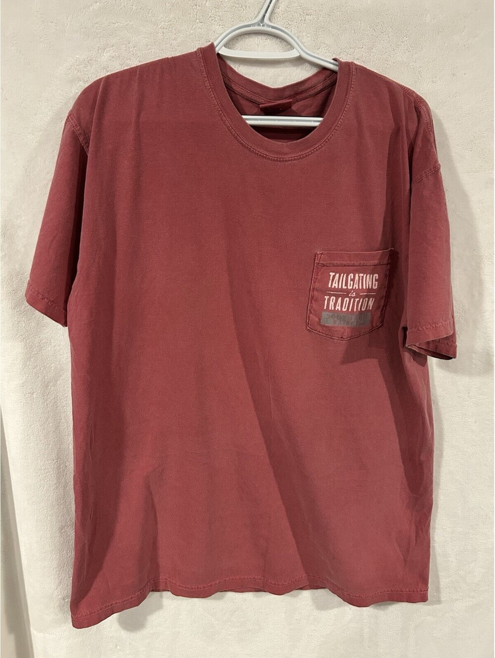 Comfort Colors Tailgating Is Tradition Graphic Short Sleeve LargeT-Shirt Alabama